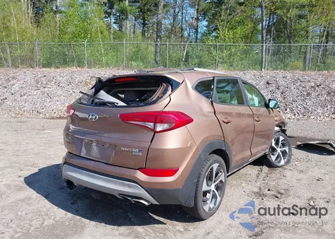 2017 Hyundai Tucson Sport from USA, damaged, VIN KM8J3CA24HU406148